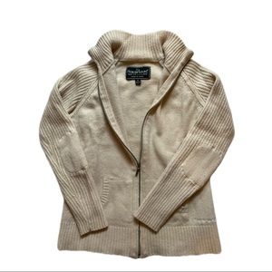 horseware ireland cream zip up sweater